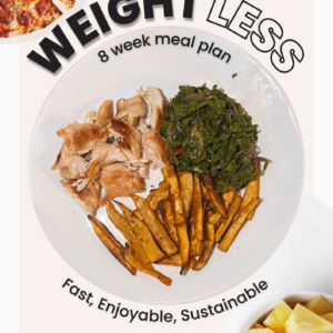 Front cover page of WeightLess Meal Plan - for women